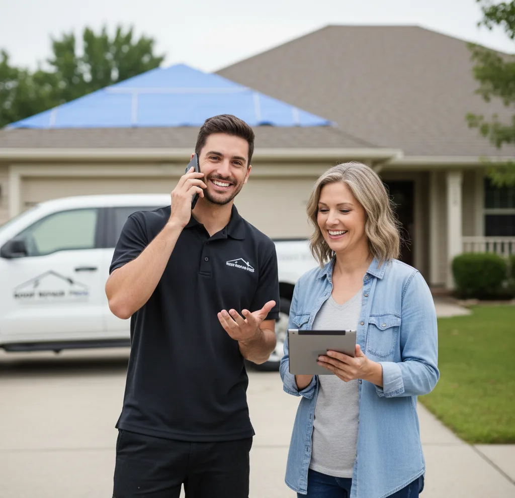Modern Solutions Roof Repair customer support in Liberty Center
